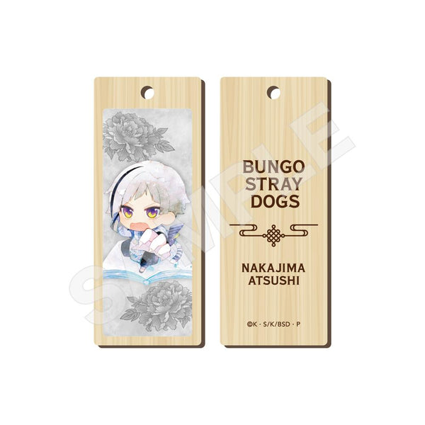 『文豪ストレイドッグス』キャラでるアート 木札ストラップ /01 中島敦(チャイナ服ver.)